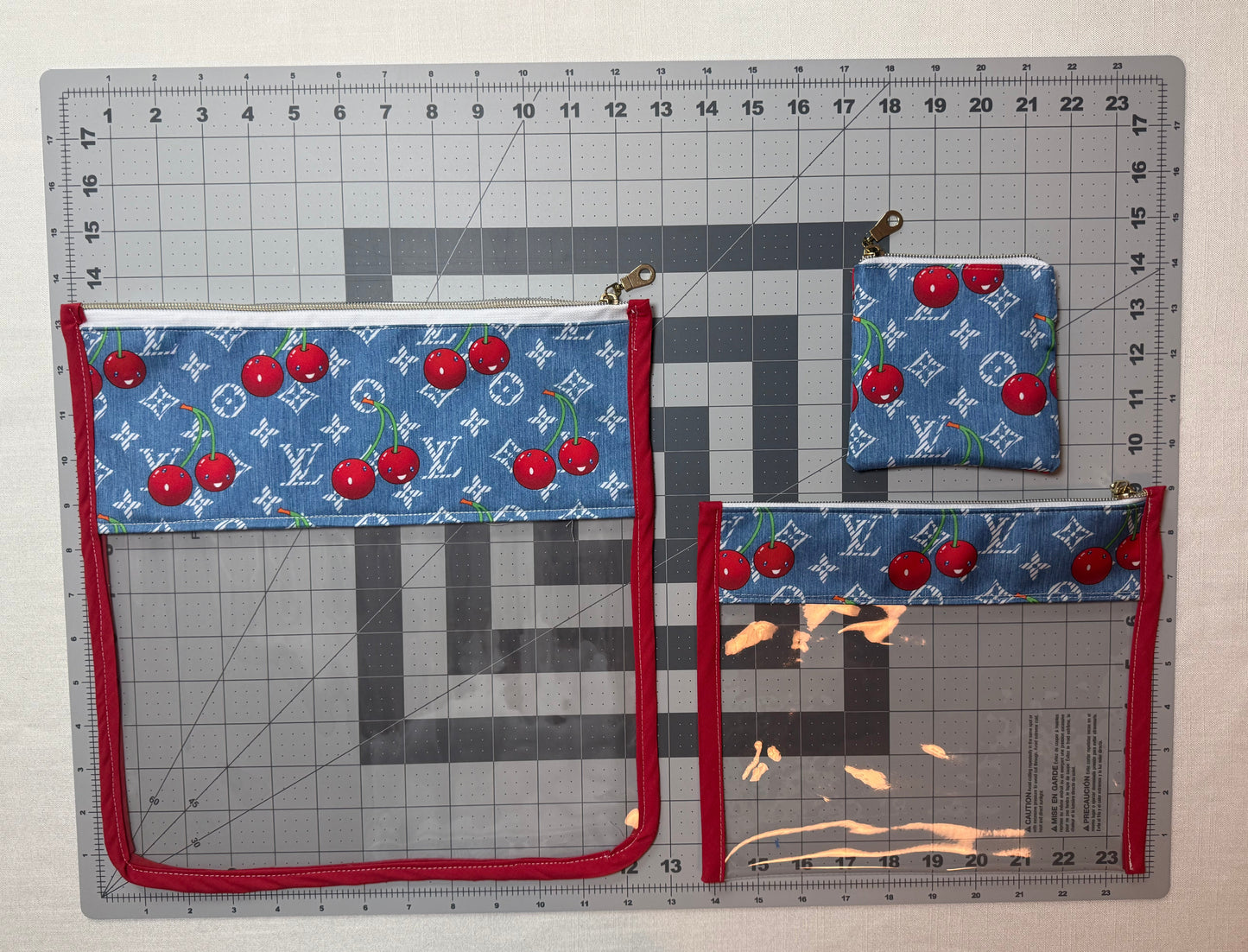 Louis Vuitton Cherry Mahjong Bag set