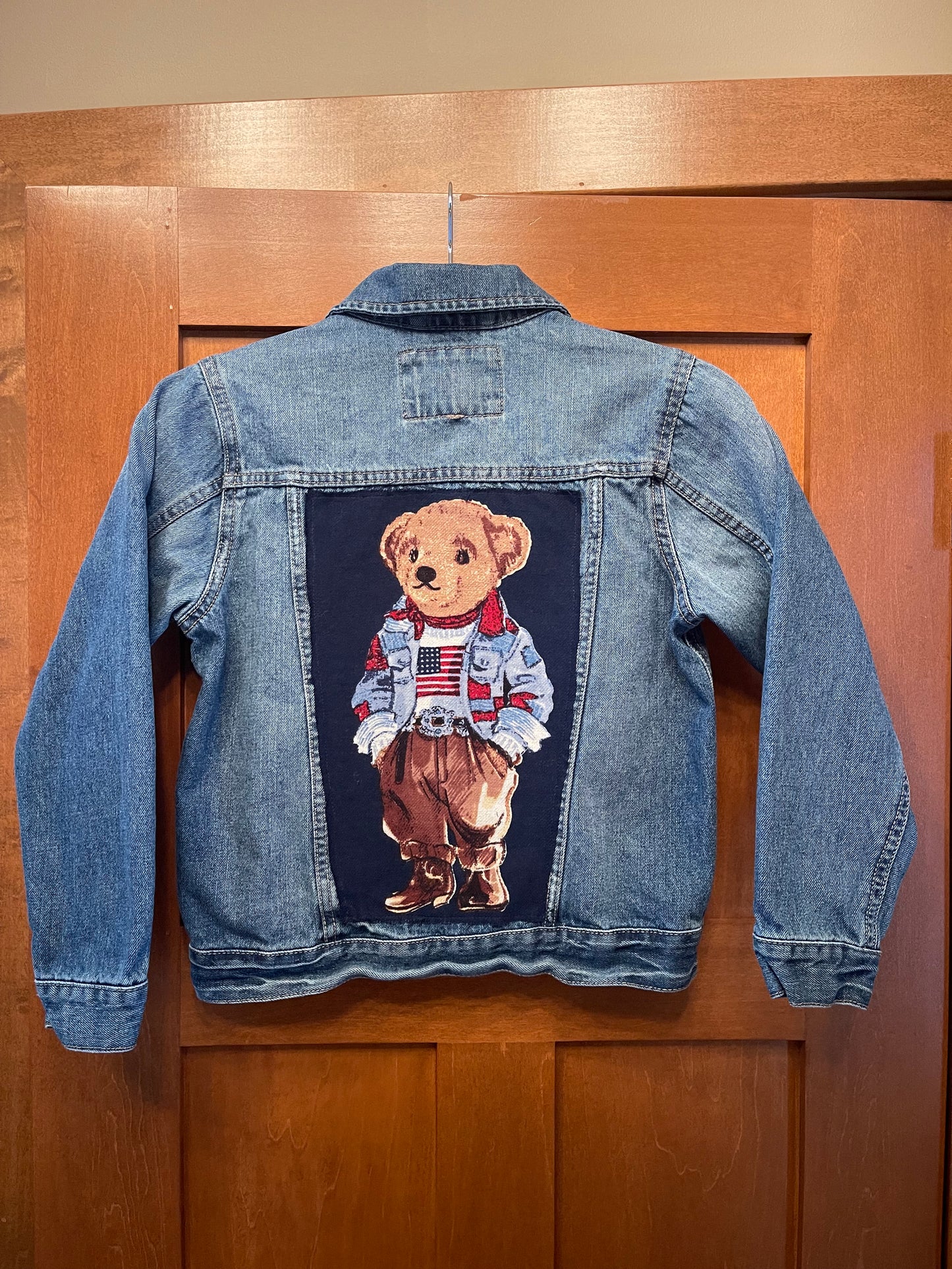 Girls polo bear Jean jacket
