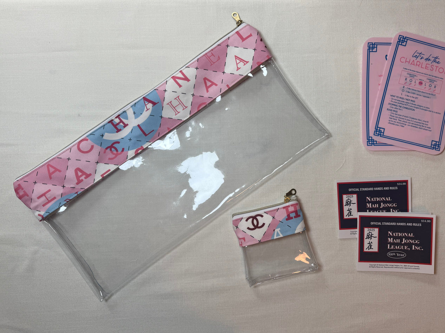 Chanel Mahjong Bag and pouch