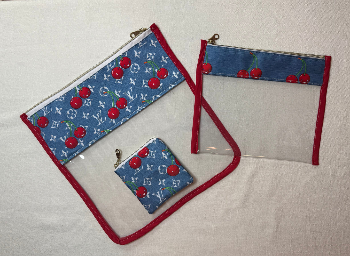 Louis Vuitton Cherry Mahjong Bag set