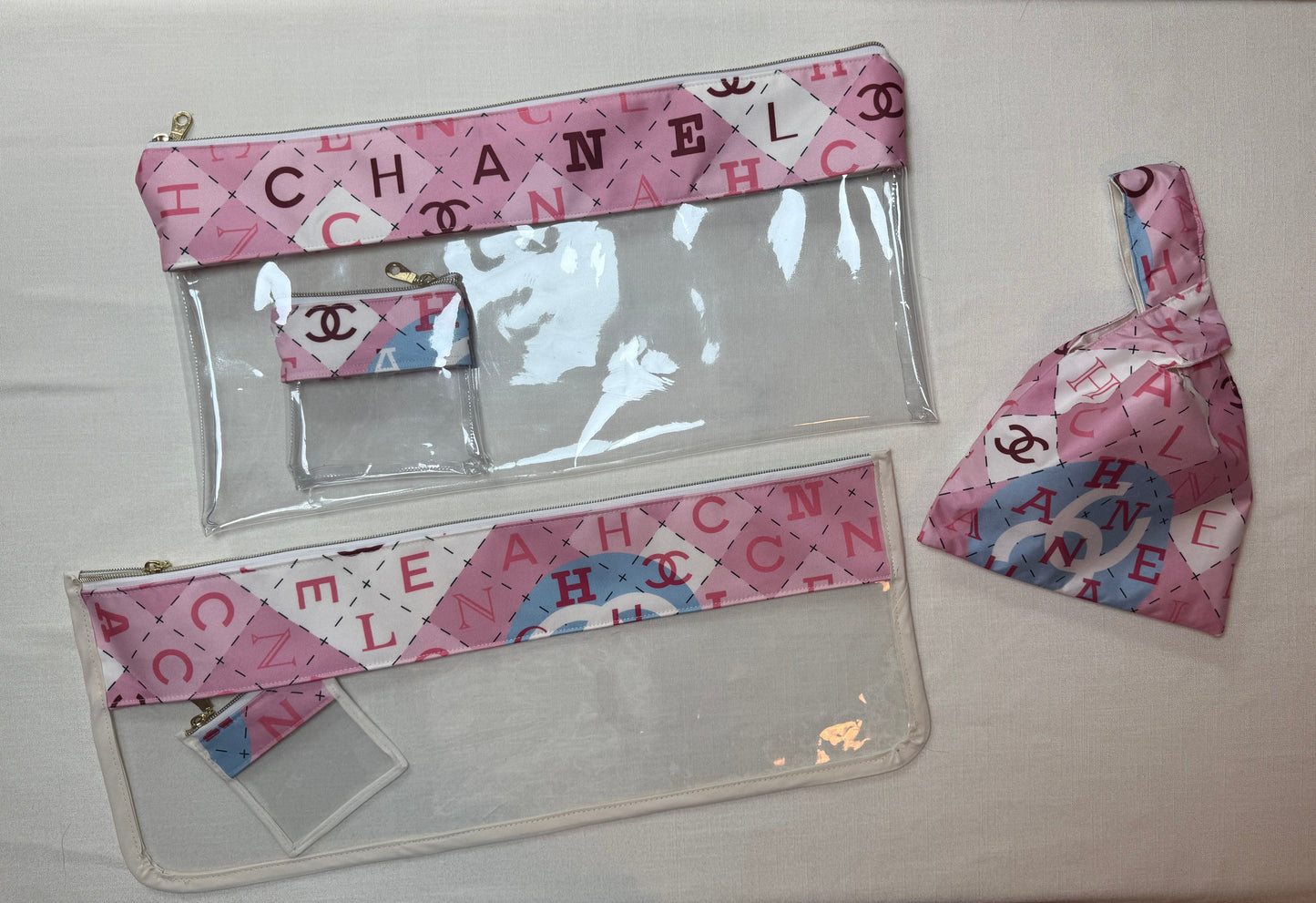 Chanel Mahjong Bag and pouch