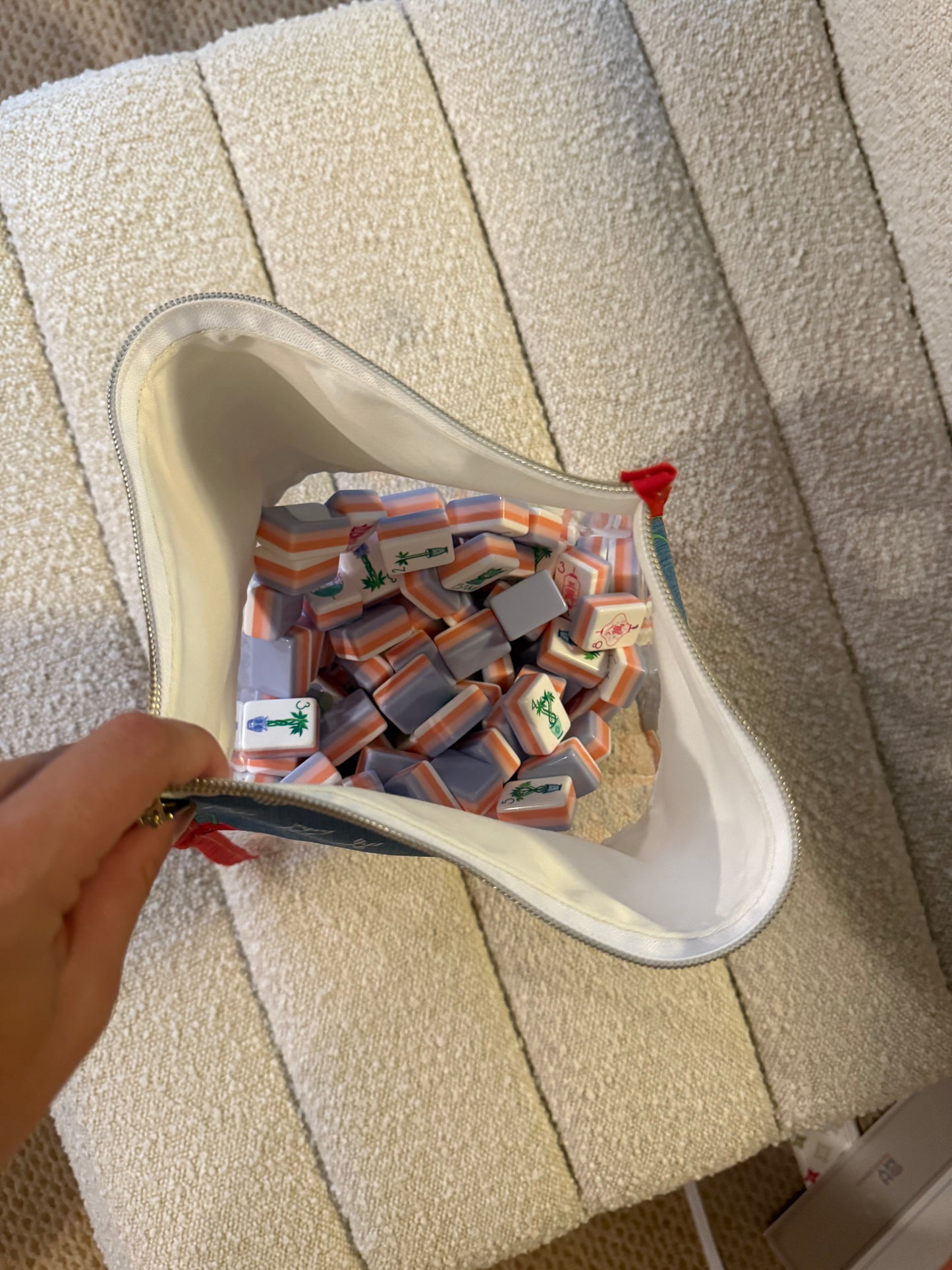 Cherry LV Mahjong Bag