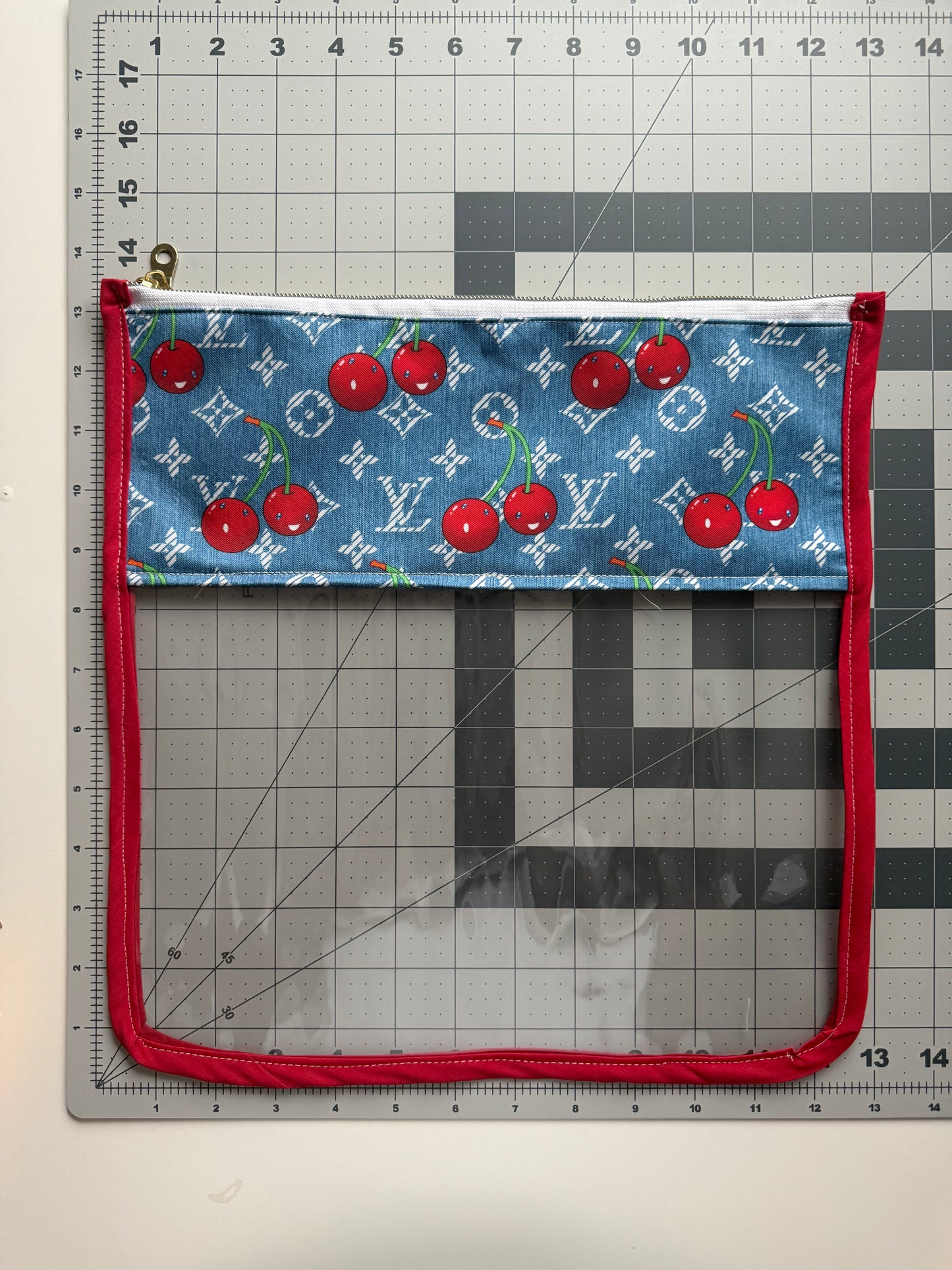 Cherry LV Mahjong Bag